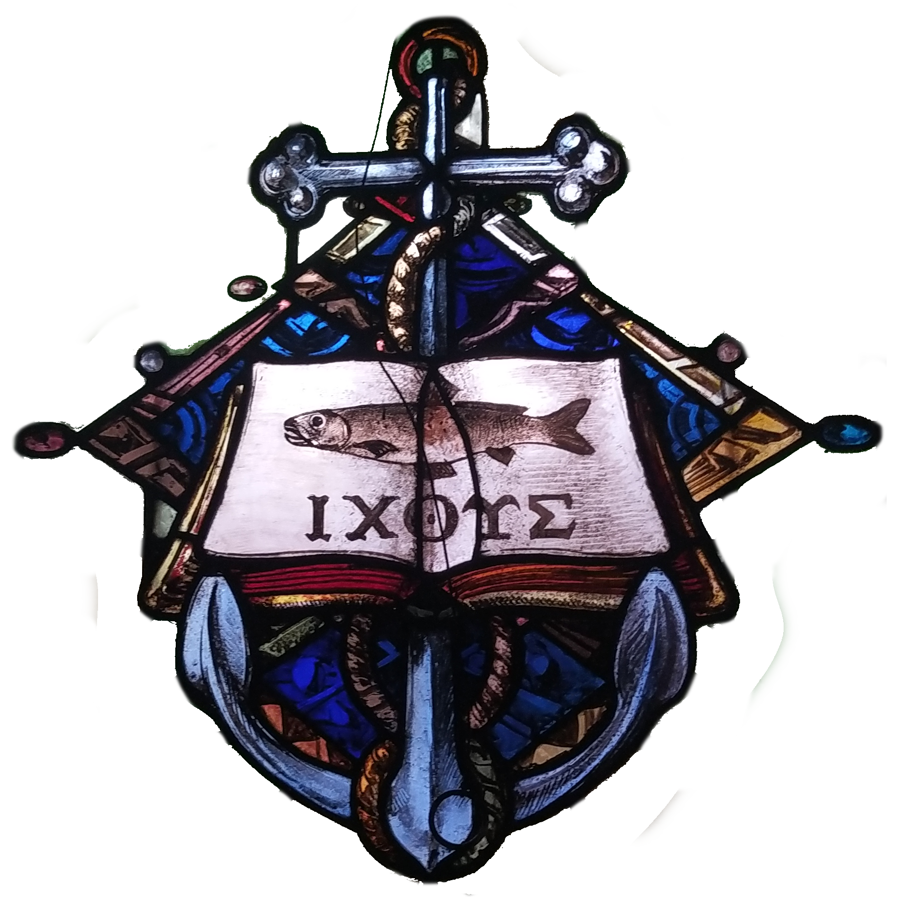 Vitrail Ichtus